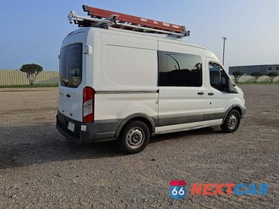 Trzecie zdjęcie samochodu z tyłu: 2017 FORD TRANSIT T-150 VIN:1FTYE1CM3HKA85506 - miniatura