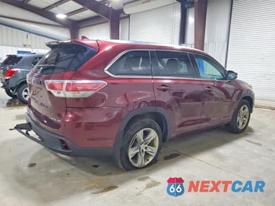 Trzecie zdjęcie samochodu z tyłu: 2014 TOYOTA HIGHLANDER LIMITED VIN:5TDDKRFH4ES024514 - miniatura