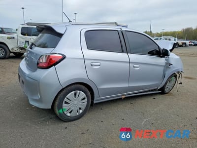 Trzecie zdjęcie samochodu z tyłu: 2024 MITSUBISHI MIRAGE ES VIN:ML32AUHJ4RH017038 - miniatura