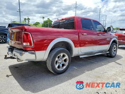 Trzecie zdjęcie samochodu z tyłu: 2015 RAM 1500 LARAMIE VIN:1C6RR6NM6FS578054 - miniatura