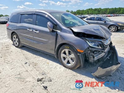 Czwarte zdjęcie samochodu z boku: 2019 HONDA ODYSSEY EXL VIN:5FNRL6H72KB117117 - miniatura