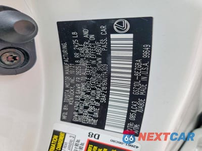 Zdjęcie 13 z 13 samochodu: 2022 LEXUS ES 350 ULTRA LUXURY VIN:58AFZ1B16NU114309 - miniatura