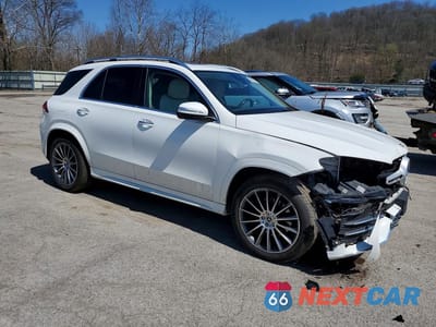 Czwarte zdjęcie samochodu z boku: 2020 MERCEDES-BENZ GLE 350 4MATIC VIN:4JGFB4KE8LA179287 - miniatura