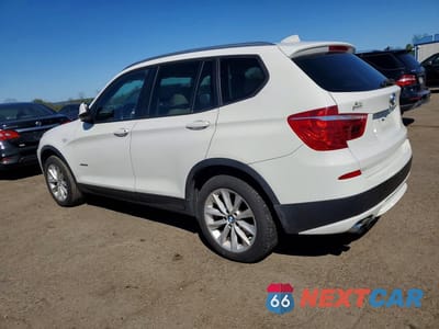 Drugie zdjęcie samochodu z przodu: 2013 BMW X3 XDRIVE28I VIN:5UXWX9C59D0A20255 - miniatura