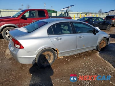 Trzecie zdjęcie samochodu z tyłu: 2009 HONDA CIVIC LX VIN:2HGFA16519H540662 - miniatura