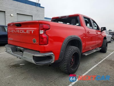 Trzecie zdjęcie samochodu z tyłu: 2020 CHEVROLET SILVERADO C1500 LT VIN:1GCPWCED3LZ146080 - miniatura