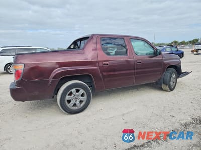 Trzecie zdjęcie samochodu z tyłu: 2008 HONDA RIDGELINE RTX VIN:2HJYK16368H539827 - miniatura