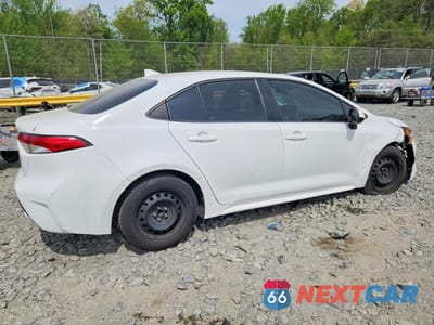Trzecie zdjęcie samochodu z tyłu: 2020 TOYOTA COROLLA LE VIN:5YFEPRAEXLP039432 - miniatura