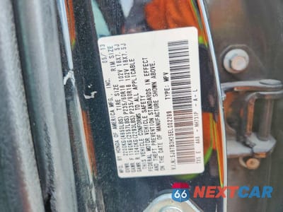Zdjęcie 13 z 13 samochodu: 2014 ACURA RDX VIN:5J8TB3H35EL002289 - miniatura