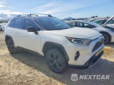 Czwarte zdjęcie samochodu z boku: 2021 TOYOTA RAV4 XSE VIN:2T3E6RFV6MW023988 - miniatura