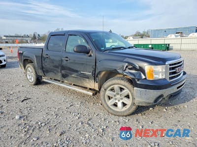 Czwarte zdjęcie samochodu z boku: 2013 GMC SIERRA K1500 SLE VIN:3GTP2VE73DG145675 - miniatura