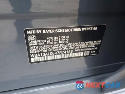 Zdjęcie 12 z 12 samochodu: 2024 BMW M235XI VIN:WBA13AL06R7R74158 - miniatura