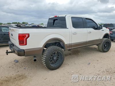 Trzecie zdjęcie samochodu z tyłu: 2015 FORD F150 SUPERCREW VIN:1FTEW1CG2FFC14383 - miniatura