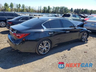 Trzecie zdjęcie samochodu z tyłu: 2019 INFINITI Q50 3.0T SPORT VIN:JN1EV7AR0KM555431 - miniatura