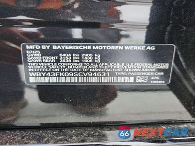 Zdjęcie 12 z 12 samochodu: 2025 BMW I5 M60 VIN:WBY43FK09SCV94631 - miniatura