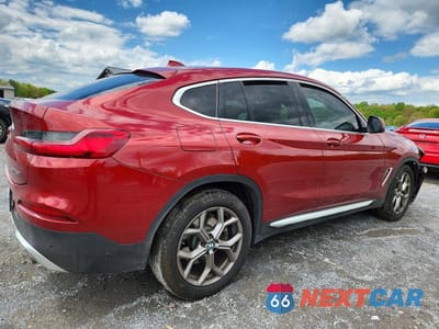 Trzecie zdjęcie samochodu z tyłu: 2021 BMW X4 XDRIVE30I VIN:5UX2V1C0XM9E58336 - miniatura
