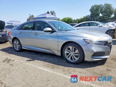 Czwarte zdjęcie samochodu z boku: 2019 HONDA ACCORD LX VIN:1HGCV1F16KA083663 - miniatura
