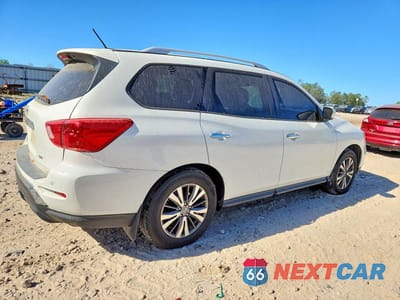 Trzecie zdjęcie samochodu z tyłu: 2017 NISSAN PATHFINDER SV VIN:5N1DR2MN7HC604319 - miniatura