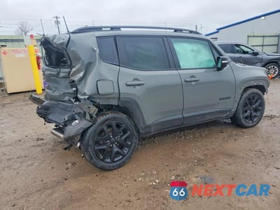 Trzecie zdjęcie samochodu z tyłu: 2022 JEEP RENEGADE ALTITUDE VIN:ZACNJDE18NPN81466 - miniatura