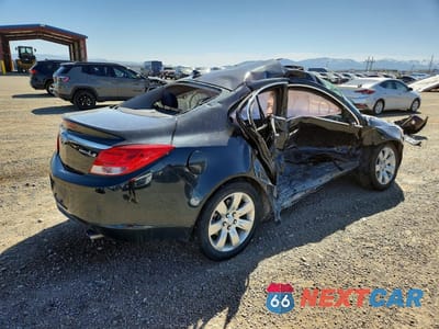 Trzecie zdjęcie samochodu z tyłu: 2012 BUICK REGAL PREMIUM VIN:2G4GT5GV6C9190848 - miniatura