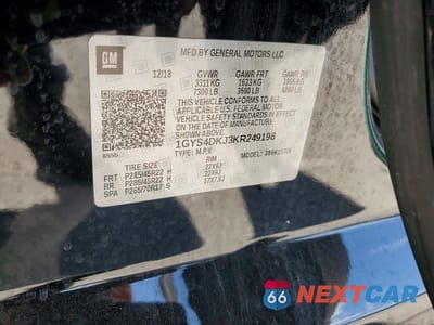 Zdjęcie 13 z 13 samochodu: 2019 CADILLAC ESCALADE PLATINUM VIN:1GYS4DKJ3KR249198 - miniatura