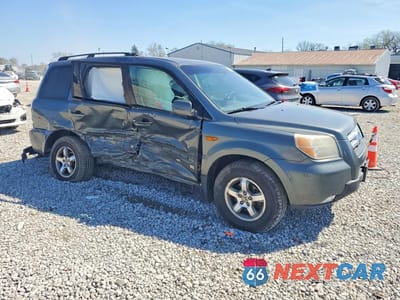 Czwarte zdjęcie samochodu z boku: 2007 HONDA PILOT EXL VIN:5FNYF18557B021817 - miniatura