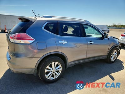 Trzecie zdjęcie samochodu z tyłu: 2016 NISSAN ROGUE SV VIN:KNMAT2MV2GP678697 - miniatura
