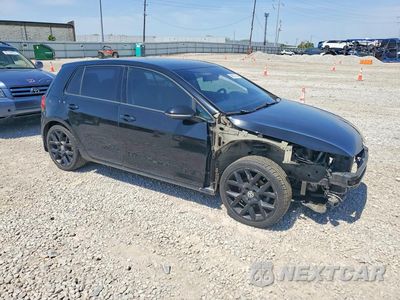 Czwarte zdjęcie samochodu z boku: 2015 VOLKSWAGEN GOLF TDI VIN:3VW2A7AU5FM023695 - miniatura