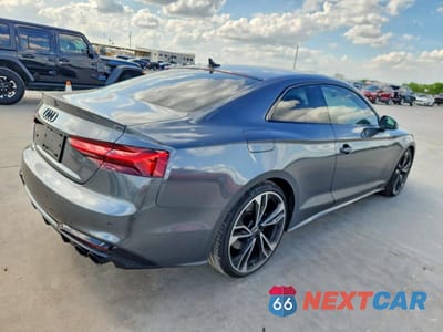 Trzecie zdjęcie samochodu z tyłu: 2023 AUDI S5 PREMIUM PLUS VIN:WAUP4AF57PA069412 - miniatura
