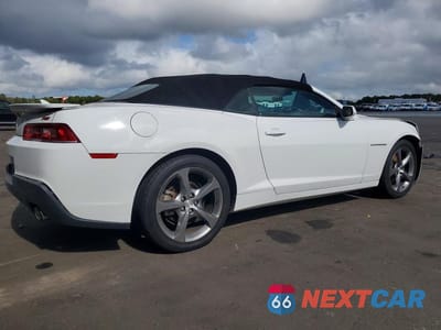 Trzecie zdjęcie samochodu z tyłu: 2014 CHEVROLET CAMARO LT VIN:2G1FC3D38E9319840 - miniatura