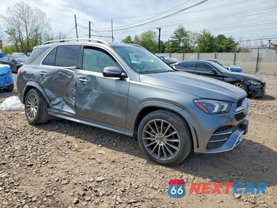 Czwarte zdjęcie samochodu z boku: 2021 MERCEDES-BENZ GLE 350 4MATIC VIN:4JGFB4KB1MA466705 - miniatura