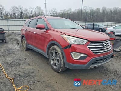 Czwarte zdjęcie samochodu z boku: 2015 HYUNDAI SANTA FE GLS VIN:KM8SM4HFXFU089005 - miniatura