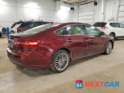 Trzecie zdjęcie samochodu z tyłu: 2018 TOYOTA AVALON LIMITED VIN:4T1BK1EB9JU279814 - miniatura