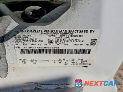 Zdjęcie 14 z 14 samochodu: 2013 FORD F350 SUPER DUTY UTILITY / SERVICE TRUCK VIN:1FDRF3A62DEB92293 - miniatura