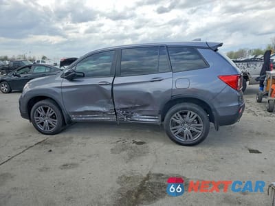Drugie zdjęcie samochodu z przodu: 2021 HONDA PASSPORT EXL VIN:5FNYF8H50MB005884 - miniatura