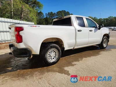 Trzecie zdjęcie samochodu z tyłu: 2019 CHEVROLET SILVERADO K1500 VIN:1GCRYAEF5KZ181730 - miniatura