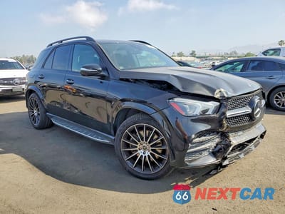 Czwarte zdjęcie samochodu z boku: 2020 MERCEDES-BENZ GLE 450 4MATIC VIN:4JGFB5KB3LA153580 - miniatura