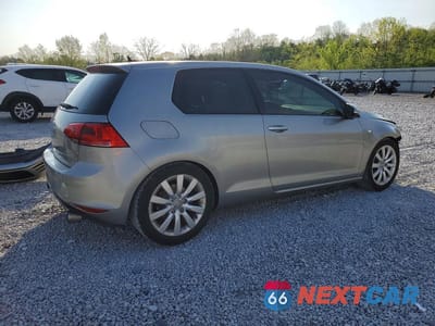 Trzecie zdjęcie samochodu z tyłu: 2015 VOLKSWAGEN GOLF VIN:3VW917AU0FM101444 - miniatura