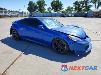 Czwarte zdjęcie samochodu z boku: 2011 HYUNDAI GENESIS COUPE 2.0T VIN:KMHHT6KD1BU054301 - miniatura