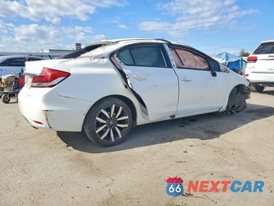 Trzecie zdjęcie samochodu z tyłu: 2014 HONDA CIVIC EXL VIN:19XFB2F93EE234069 - miniatura