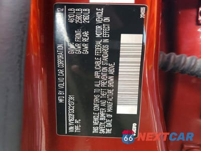 Zdjęcie 12 z 12 samochodu: 2012 VOLVO S60 T5 VIN:YV1622FS3C2137381 - miniatura