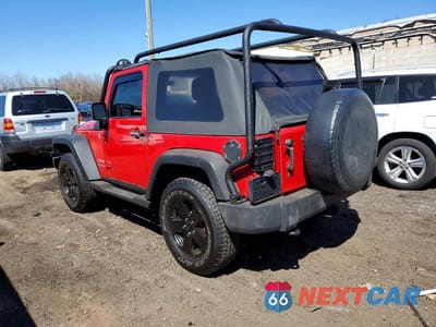 Drugie zdjęcie samochodu z przodu: 2011 JEEP WRANGLER SPORT VIN:1J4AA2D14BL627604 - miniatura