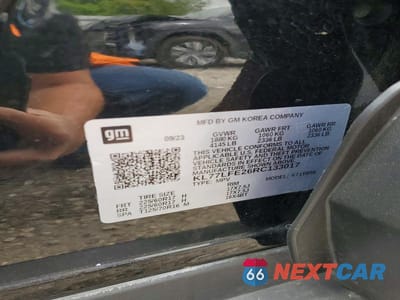 Zdjęcie 12 z 12 samochodu: 2024 CHEVROLET TRAX 1LS VIN:KL77LFE26RC133017 - miniatura