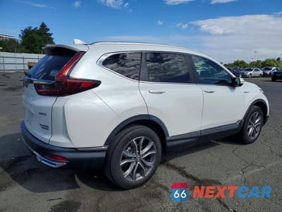 Trzecie zdjęcie samochodu z tyłu: 2021 HONDA CR-V TOURING VIN:7FART6H93ME002261 - miniatura
