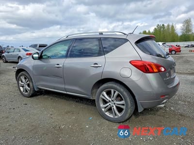 Drugie zdjęcie samochodu z przodu: 2010 NISSAN MURANO S VIN:JN8AZ1MW5AW107756 - miniatura