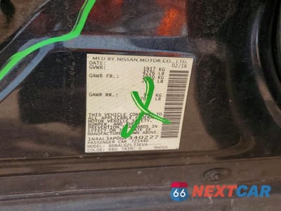 Zdjęcie 13 z 13 samochodu: 2016 NISSAN ALTIMA 2.5 S VIN:1N4AL3AP0GN340227 - miniatura