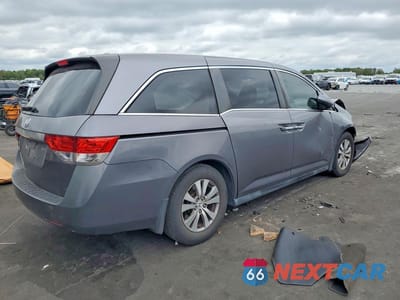 Trzecie zdjęcie samochodu z tyłu: 2014 HONDA ODYSSEY EXL VIN:5FNRL5H63EB009319 - miniatura