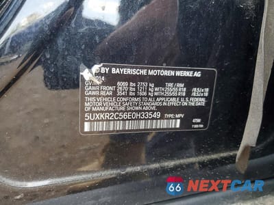 Zdjęcie 14 z 14 samochodu: 2014 BMW X5 SDRIVE35I VIN:5UXKR2C56E0H33549 - miniatura