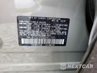 Zdjęcie 12 z 12 samochodu: 2025 SUBARU FORESTER TOURING VIN:JF2SLSTD3SH451665 - miniatura