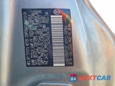 Zdjęcie 12 z 12 samochodu: 2010 TOYOTA YARIS VIN:JTDJT4K39A5294738 - miniatura